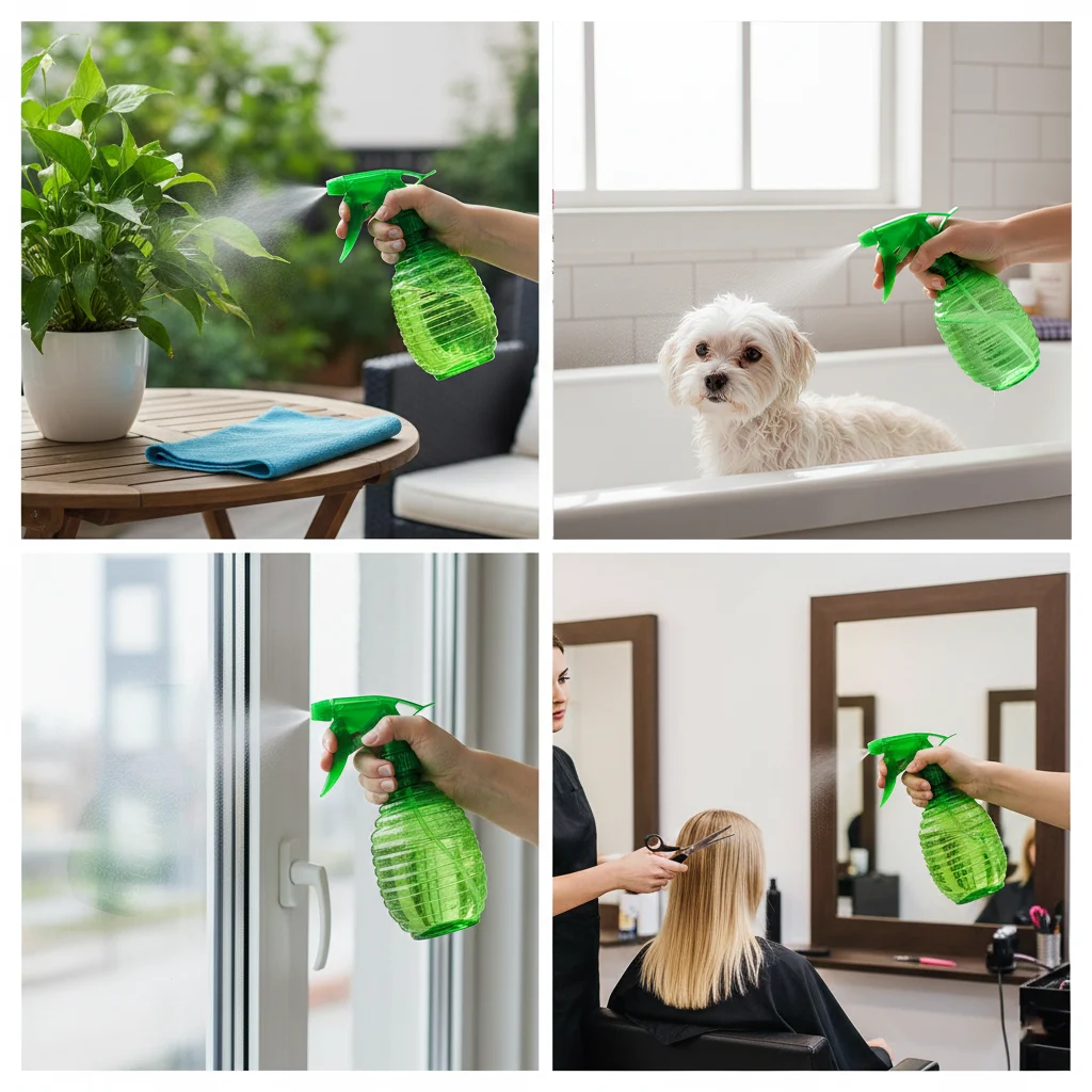 400ml Multipurpose Handheld Sprayer Bottle – Manual Type - Image 5