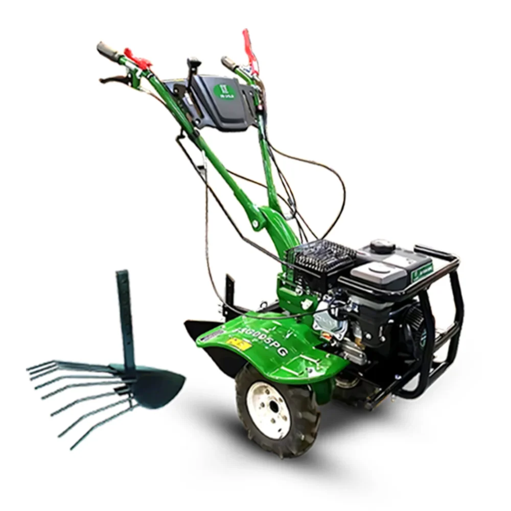 SSG005PD Petrol Power Weeder with Digger | 7HP 4-Stroke Engine | 212CC | Heavy-Duty Cultivator