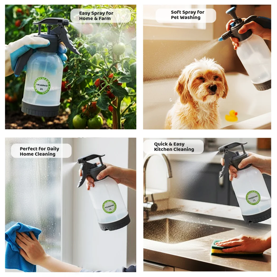 Bottle Sprayer Kranti – 2 Litre Manual Handheld Pressure Sprayer - Image 4