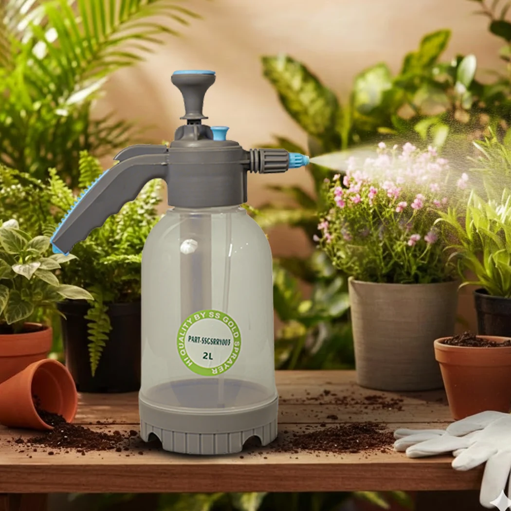 Bottle Sprayer Kranti – 2 Litre Manual Handheld Pressure Sprayer - Image 5