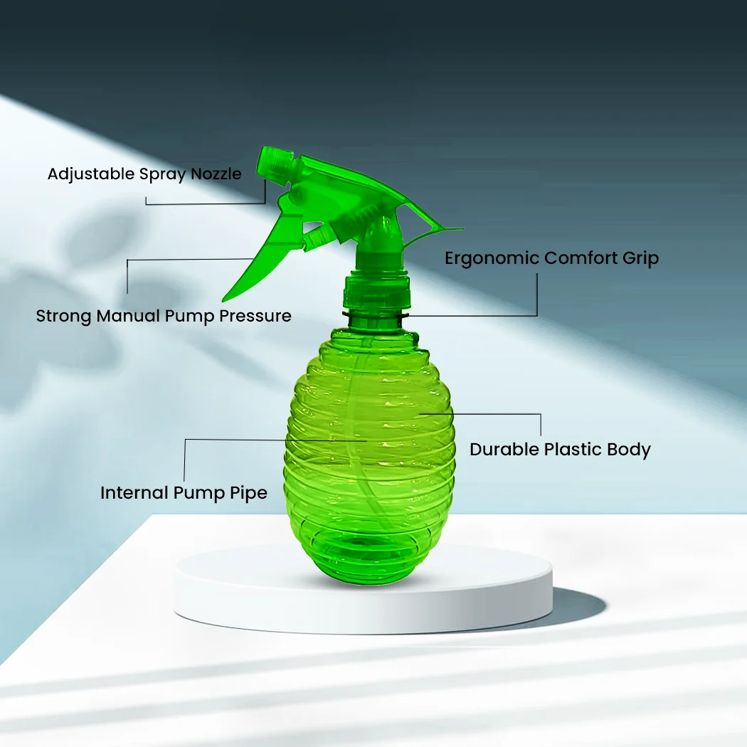 400ml Multipurpose Handheld Sprayer Bottle – Manual Type - Image 4