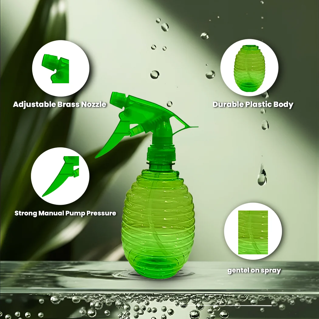 400ml Multipurpose Handheld Sprayer Bottle – Manual Type - Image 3