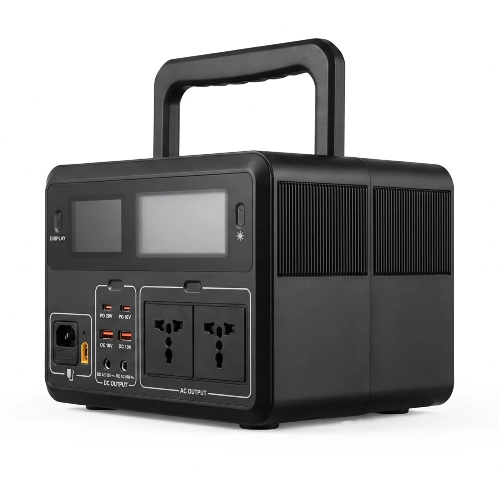 SS GOLD Portable Power Station X600 | 512Wh LiFePO4 Battery | 600W Pure Sine Wave Solar Power Station |