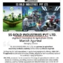 SS GOLD Industries Pvt. Ltd. featured in Times of India Daily highlighting agricultural machinery, EV Sports electric scooters, BULOCK electric rickshaws, agritech innovation, and sustainable mobility solutions in India.