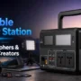 Best portable power station for photographers and content creators with camera, laptop and photography gear