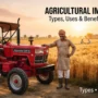 Best farming equipment for modern agriculture in India with a farmer using agricultural machinery in a field