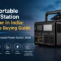 Best Portable Power Station for Home in India banner featuring SS GOLD Portable Power Station X600 with 512Wh LiFePO4 battery and 600W pure sine wave output