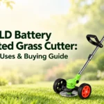 SS GOLD Battery Operated Grass Cutter for lawn trimming, weed cutting and garden maintenance