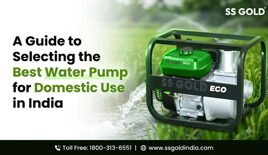 How to choose the best water pump for home