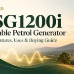 SS GOLD SSG1200i portable petrol generator with 1000W running and 1200W peak power